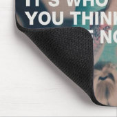 Fitness Workout Gym Motivation Mousepad (Ecke)