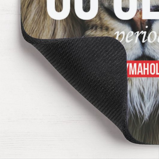 Fitness Workout Gym Motivation Mousepad (Ecke)