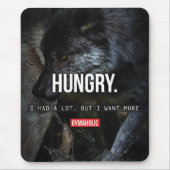 Fitness Workout Gym Motivation Mousepad (Vorne)