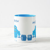 Fitness Workout Gym Motivation Tasse (Zentrum)