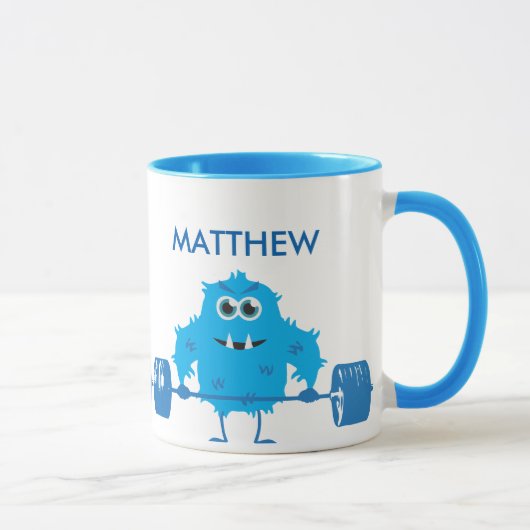 Fitness Workout Gym Motivation Tasse (Rechts)