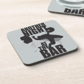 Fitness Workout Gym Motivation Untersetzer (Linke Seite)