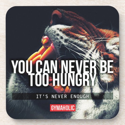 Fitness Workout Gym Motivation Untersetzer (Vorderseite)