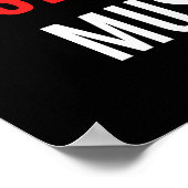 Fitness Workout Gym Zitat, Übungsmotivation Poster (Ecke)