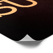 Fitness Workout Motivation Poster (Ecke)