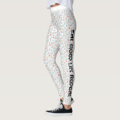 Fitness Workout Paw Print Leggings (Links)