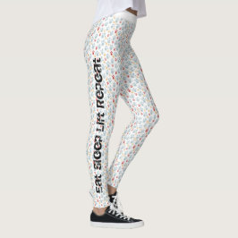 Fitness Workout Paw Print Leggings