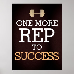 Fitness Workoutmotivation Poster