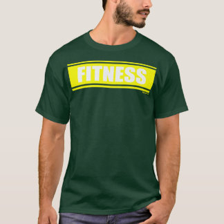 Fitness Yellow Gym Fitness Workout Gym Sprichwort T-Shirt