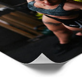 Fitness Yoga Balance Life Poster (Ecke)