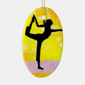 Fitness! Yoga - SRF Keramikornament (Rechts)