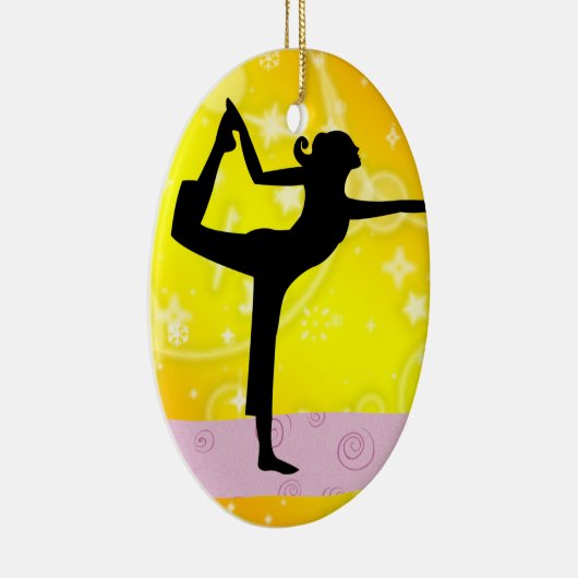 Fitness! Yoga - SRF Keramikornament (Rechts)