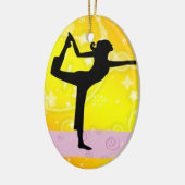 Fitness! Yoga - SRF Keramikornament (Links)