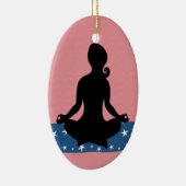 Fitness! Yoga - SRF Keramikornament (Rechts)