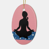 Fitness! Yoga - SRF Keramikornament (Links)