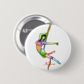 Fitness Yoga Thunder_Cove Button (Vorne & Hinten)