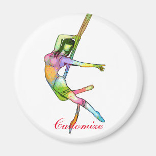 Fitness Yoga Thunder_Cove Magnet