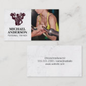 Fitness zum Gewichtsabbau | Personal Trainer Visitenkarte (Vorne/Hinten)