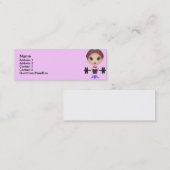 fitnessbuddie, Name, Mini Visitenkarte (Vorne/Hinten)