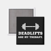 Fitnessen sind meine Therapie Magnet (Vorderseite/Rückseite)