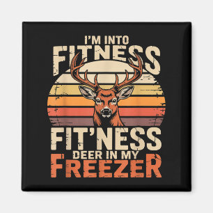 Fitnesshirsch in meinem Zer-Hirschjagd  Magnet