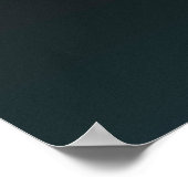Fitnessposter athletischer Mann Poster (Ecke)