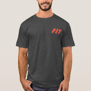 Fitnessratte und Couchkartoffel und Fit lustig und T-Shirt