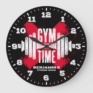 Fitnessraum Fitness Personalisierte Uhr