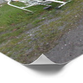 Fitnessraum im Freien Poster (Ecke)