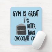 Fitnessraum ist groß mousepad (Mit Mouse)