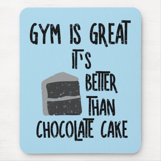 Fitnessraum ist groß mousepad (Vorne)