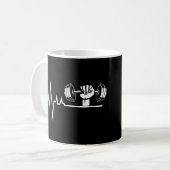 Fitnessraum Kaffeetasse (Vorderseite Links)