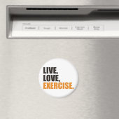 Fitnessraum Magnet (In Situ (Geschirrspüler))