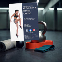 Fitnessraum Navy Blue Sidebar Foto Personal Traine