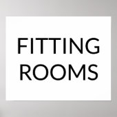 Fitnessraum Poster (Vorne)