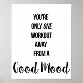 Fitnessraum, Übung, Motivierend Mauerwerkskunst tr Poster