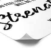 Fitnessraum, Übung, Motivierend Mauerwerkskunst tr Poster (Ecke)