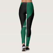 Fitnessraum und Leggings (Rückseite)