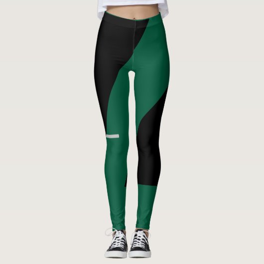 Fitnessraum und Leggings (Vorderseite)