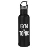 Fitnessraum und Tonic - - Gym-Spaß -.png Trinkflasche (Vorderseite)