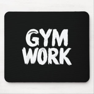 Fitnessstudio Arbeit Bodybuilding Fitness Training Mousepad