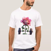 Fitnessstudio Blume T - Shirt Design (Vorderseite)