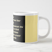 Fitnessstudio Body Health Fitness Design Gymnastik Jumbo-Tasse (Rechts)