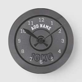 Fitnessstudio Bodybuilder Wanduhr