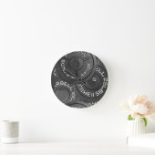 Fitnessstudio Bodybuilder Wanduhr (Zuhause)