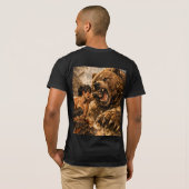 Fitnessstudio/Built not Born T-Shirt (Schwarz voll)