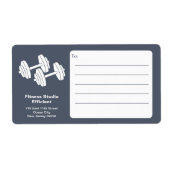 Fitnessstudio-Hantel-Grau-Weiß-Versand (Vorne)