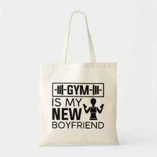 Fitnessstudio ist mein neuer Freund Tragetasche