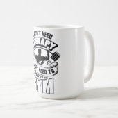 Fitnessstudio Kaffeetasse (VorderseiteRechts)