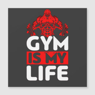 Fitnessstudio, Leben, Fitness Magnetkarte